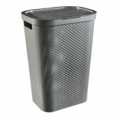 Basket Infinity Recycled Dark Grey 60L 44x35x60cm