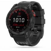 Silikoninis IconBand dirželis Garmin Fenix 5/ 6/ 6 PRO/ 7, juodas