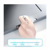 SC150 2in1 Wireless + Wired mini mouse Pink