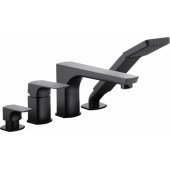 KFA Mokait free-standing bathtub mixer black (5535-210-81)