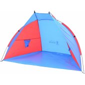 Royokamp Namiot Osłona Plażowa Niebiesko-Czerwona