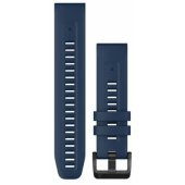 QuickFit 22mm silikoninis laikrodžio dirželis Capitan Blue