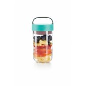 Jar To Go, 600 ml turkio spalvos