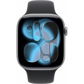Watch Series 11 46mm Space Grey / Black Sport Band - M/ L