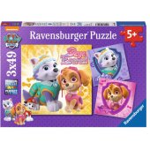 Ravensburger Puzzle 3x49 Psi Patrol Sky&Everest (080083)