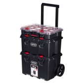"Set of 3 Stack ""N ""Roll boxes KETER"