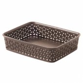 Krepšelis My Style Rattan, rudas, A5, 6x20x26cm