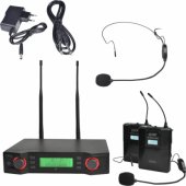 VM Dual Head Set Black