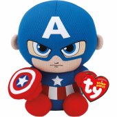 TY soft toy CAPTAIN AMERICA 15 cm