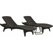 Pacific Set + Table Grey