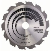 Bosch diskinis pjūklo diskas Construct Wood 210 x 30 mm, 14 dantų (2608640634)