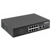 _1025000 Intellinet 561402 Jungiklis Gigabit 8x RJ45 PoE+, 2x RJ45 Uplink