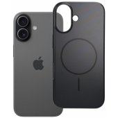 Glossy Mag dėklas iPhone 17, juodas