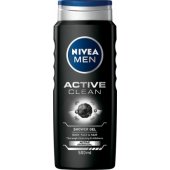 Nivea Active Clean 3-in-1 Shower Gel 500ml