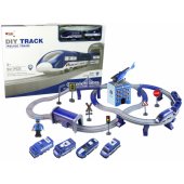 Police Town Train Set Blue 203 km/ h