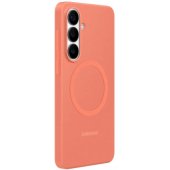 Silikoninis magnetinis dėklas Galaxy S26 Plus, koralų raudona
