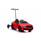 BMW M5 with platform for parent, Red