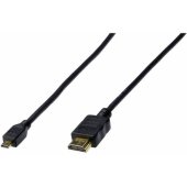 High Speed mit Ethernet HDMI/ Micro HDMI 1m