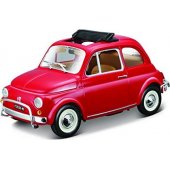 Bburago automobilio modelis Bburago 18-22099 FIAT 500L (1968), raudonas