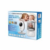 "Esperanza EHM003 LCD Baby Monitor 2.4"" White"