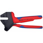 KNIPEX crimp system pliers 97 43 200 A, crimpzange (red/ blue, without