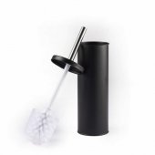 LA059451BLKFPEU7 Black Toilet Brush & Holder