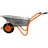 Construction wheelbarrow 75L galvanized