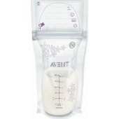 Avent Woreczki na pokarm białe 25x180ml (SCF603/ 25)