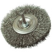 Szczotpol Szczotka tarczowa z trzpieniem 6mm śr. 100mm A40