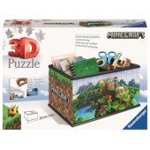 3D Puzzle Storage Box Minecraft