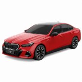 BMW i5 nuotolinio valdymo automobilis RC, raudonas, Rastar 1:24