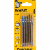 Dewalt Jigsaw blades type T HSS100x74mm 5pcs for metal DT.