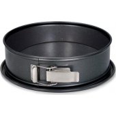Patisse išardoma kepimo forma sandariu dugnu, 28 cm, juodas plienas