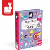 Janod Magnetibook Magnetyczna układanka Księżniczki