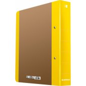 Segregator Donau Life 2-ringowy A4 50mm żółty (3835001FSC-11)