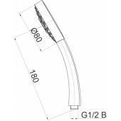 Shower Head a307 Infinity 12043