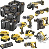DEWALT. 18V DCK865P4T COMBO KIT (DCD796, DCF899H, DCS367, DCH