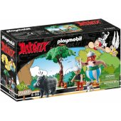 PLAYMOBIL 71160 Asterix: Wild boar hunt, construction toy