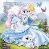_7047014 Ravensburger dėlionė 3x49 vnt. Princesės