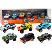 Set of Metal Off-Road Cars 1:64 6 pieces