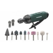 METABO PNEUMATINIS TIESINIS ŠLIFUOKLIS DG 25 RINKINYS + PRIEDAI