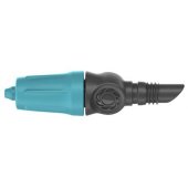 GARDENA Micro-Drip-System Adjustable End Drip Head 0-15 l/ h (black/ tur