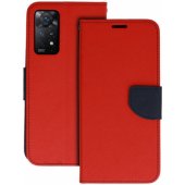 Fancy Case Xiaomi Redmi Note 11 5G/ 11S 5G/ Poco M4 Pro 5G Red-Navy