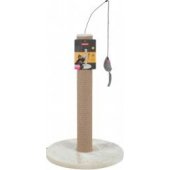 Zolux draskyklė katėms su žaislu, 63 cm – smėlio spalvos