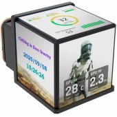 MINECUB E 360 Ultra ARGB LCD Water Cooling Black