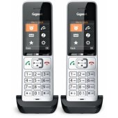 COMFORT 500HX duo DECT Black/ Silver