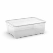 Basket T Box Clear 32L 39x56x19cm