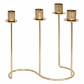 CANDLE HOLDER MET GOLD COLOR H20 204307