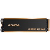 ADATA LEGEND 960 MAX 4 TB, SSD (dark grey/ gold, PCIe 4.0 x4, NVMe 1.4,