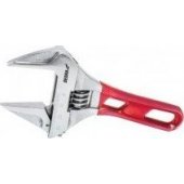 Dedra short adjustable wrench 140mm, jaw range 0-34mm, CRV